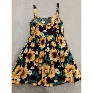Forever 21 Sunflower Dress